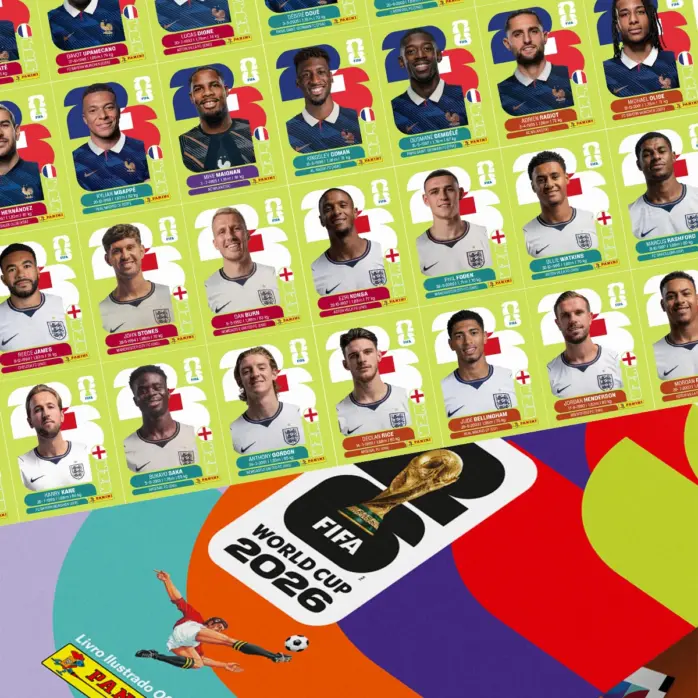 Todas Figurinhas Versão Suiça Copa do Mundo 2026 p/ Imprimir 45 Todas Figurinhas Versão Suiça Copa do Mundo 2026 p/ Imprimir