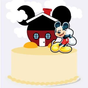 Topo Bolo Mickey Camadas
