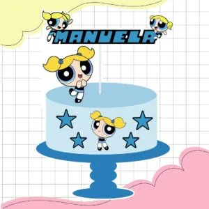 Topo de Bolo Lindinha