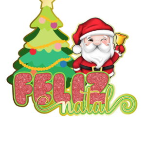 topo de bolo natal arquivo digital