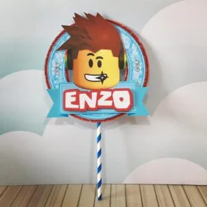 Topo de Bolo Roblox 13 Topo de Bolo Roblox