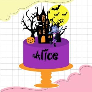 Topo de Bolo Vampirina