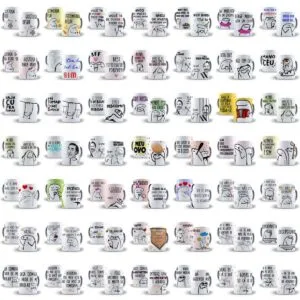 Ultra Pack Flork Bento Artes Caneca Sublimação Memes Frases